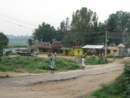 Small Village at Border